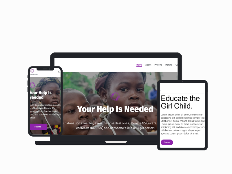 IC Websites - Inua Charity